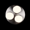 Trio 626510307 Franklin LED Přisazené stropní svítidlo | Teplá bílá | 3x8,5W | Kov | Nikl