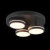 Trio 626510342 Franklin LED Přisazené stropní svítidlo | Teplá bílá | 3x8,5W | Černá