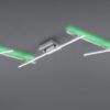 Trio 628410507 Arvin LED Přisazené stropní svítidlo | Teplá bílá | Variabilní | Kov | Nikl | 22W