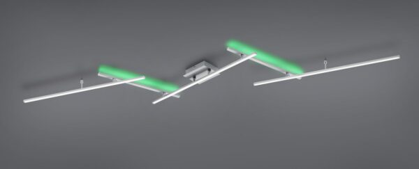 Trio 628410507 Arvin LED Přisazené stropní svítidlo | Teplá bílá | Variabilní | Kov | Nikl | 22W