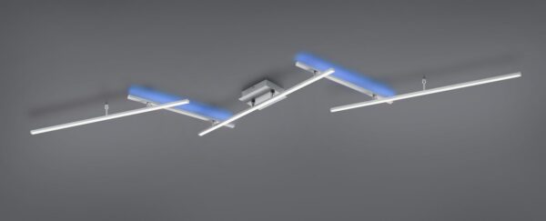 Trio 628410507 Arvin LED Přisazené stropní svítidlo | Teplá bílá | Variabilní | Kov | Nikl | 22W