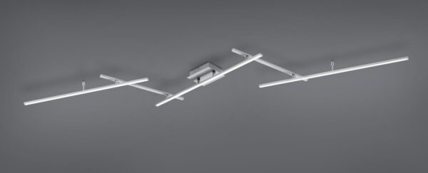 Trio 628410507 Arvin LED Přisazené stropní svítidlo | Teplá bílá | Variabilní | Kov | Nikl | 22W