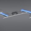 Trio 628410532 Arvin LED Přisazené stropní svítidlo | Teplá bílá | Variabilní | Černá | 22W