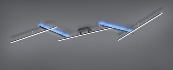 Trio 628410532 Arvin LED Přisazené stropní svítidlo | Teplá bílá | Variabilní | Černá | 22W
