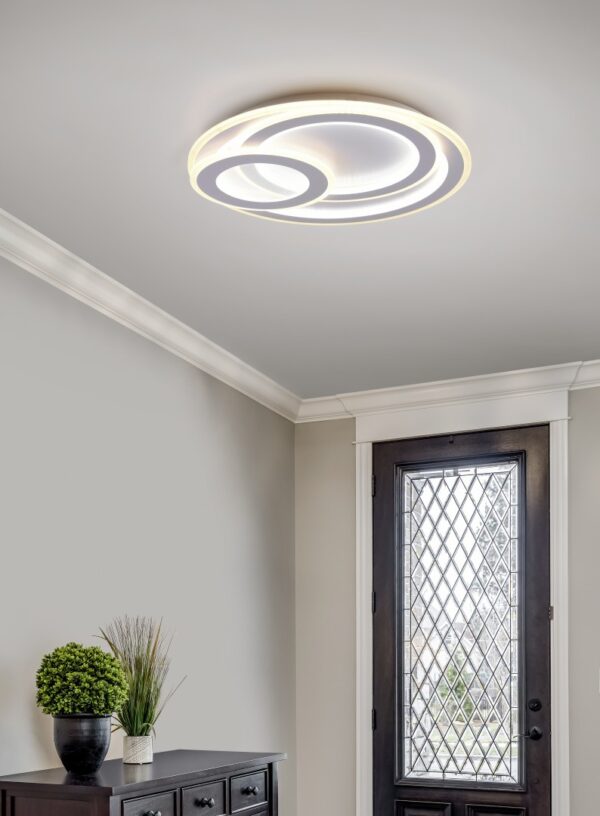 Trio 629210331 Mita LED stropní svítidlo | Variabilní | 74W | Bílá