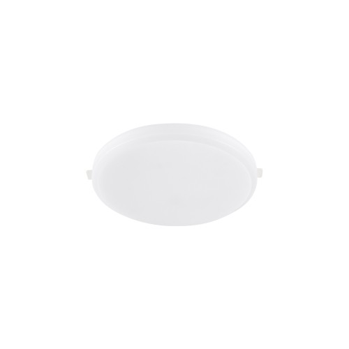 LUXERA 94063200 Agilo LED Zápustné koupelnové svítidlo | Přírodní bílá | 8W | Bílá | Kov