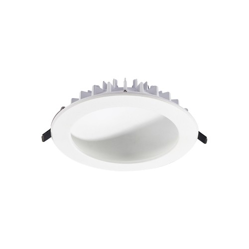 LUXERA 94063219 Domes LED Zápustné osvětlení | Přírodní bílá | 12W | Bílá | Kov