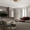 Trio 641910208 Caya LED stropní svítidlo | Variabilní | 58W | Barevný kov | Mosaz