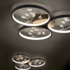 Trio 642110332 Groovy LED Přisazené stropní svítidlo | Teplá bílá | 30W | Černá