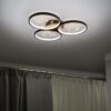 Trio 642110332 Groovy LED Přisazené stropní svítidlo | Teplá bílá | 30W | Černá