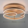 Trio 644110165 Marnie LED Přisazený lustr | Teplá bílá | 5,8W