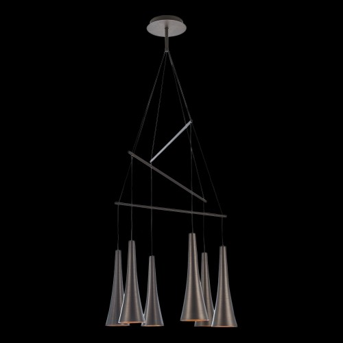 LUXERA 91064412 Madera LED stropní svítidlo | Teplá bílá | 30W | Hnědá