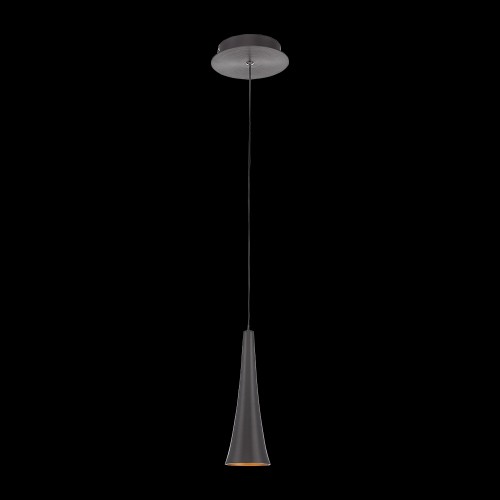 LUXERA 91064413 Madera LED stropní svítidlo | Teplá bílá | 5W | Hnědá