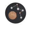 Trio 644810132 Zodiac LED Přisazený lustr | Variabilní | 42W | Černá