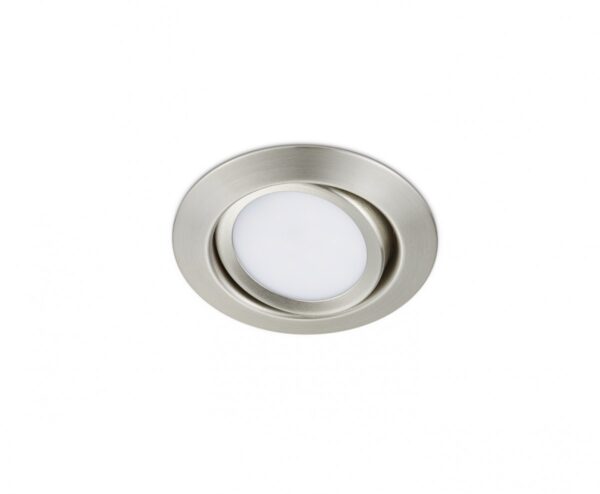 Trio 650310107 Rila LED bodové svítidlo | Teplá bílá | 5W | Kov | Nikl