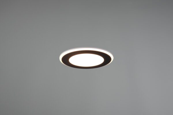 Trio 652410132 Aura Led zápustné svítidlo | Teplá bílá | Černá | 10W