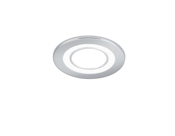 Trio 652510106 Cora LED Zápustné osvětlení | Teplá bílá | 5=450lmW | Chrom | Kov