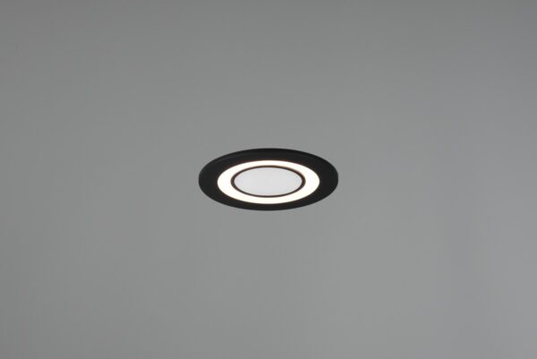 Trio 652510132 Core Led zápustné svítidlo | Teplá bílá | Černá | 5W