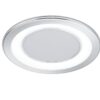 Trio 652610106 Core LED Vnitřní osvětlení | Teplá bílá | 10=1040lmW | Chrom | Kov