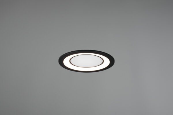 Trio 652610132 Core Led zápustné svítidlo | Teplá bílá | Černá | 10W