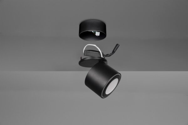 Trio 652910132 Taurus LED bodové svítidlo | Teplá bílá | 3W | Černá