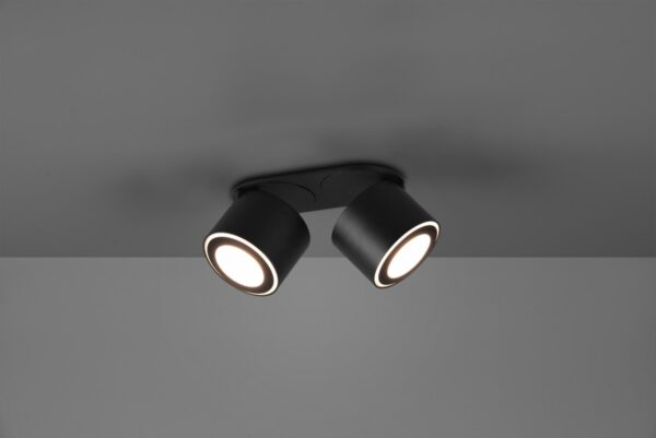 Trio 652910232 Taurus LED bodové svítidlo | Teplá bílá | 3W | Černá