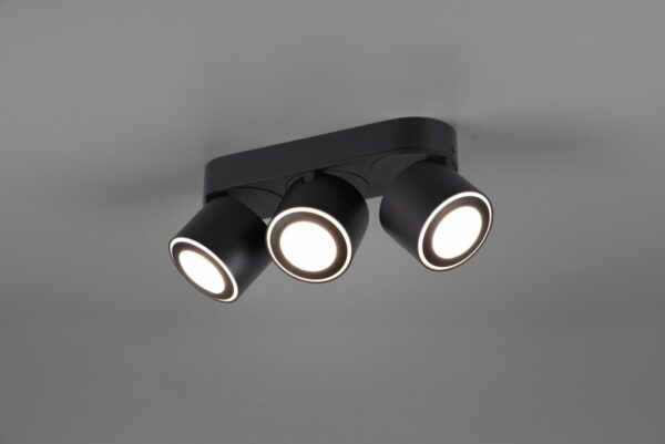 Trio 652910332 Taurus LED bodové svítidlo | Teplá bílá | 3W | Černá