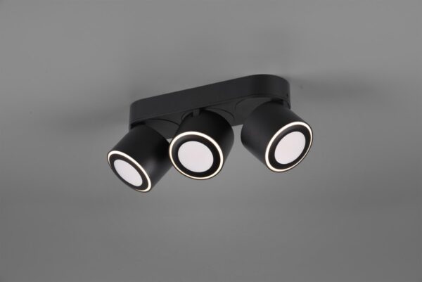 Trio 652910332 Taurus LED bodové svítidlo | Teplá bílá | 3W | Černá