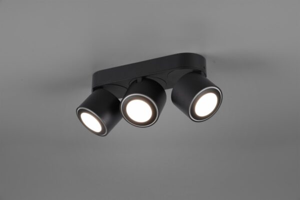 Trio 652910332 Taurus LED bodové svítidlo | Teplá bílá | 3W | Černá