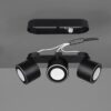 Trio 652910332 Taurus LED bodové svítidlo | Teplá bílá | 3W | Černá