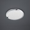 Trio 656412406 Cesar LED Přisazené stropní svítidlo | Teplá bílá | 24W | Chrom | Kov