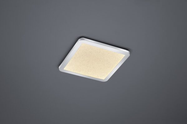 Trio 656511806 Cesar LED Přisazené stropní svítidlo | Teplá bílá | 18W | Chrom | Kov