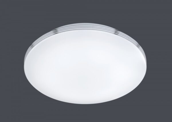 Trio 659411806 Apart LED stropní svítidlo | Teplá bílá | 18W | Chrom | Kov