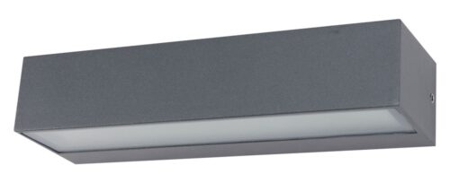 Palnas 9966001326 Maxim LED Nástěnné venkovní světlo | Přírodní bílá | Černá | 24W