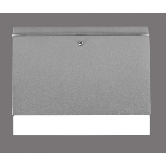 Palnas 9966001463 Bruno LED Stropní venkovní světlo | Teplá bílá | Kov | Stříbrná | 10W