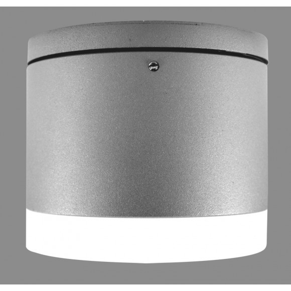 Palnas 9966001494 Bruno LED Stropní venkovní světlo | Přírodní bílá | Kov | Stříbrná | 10W