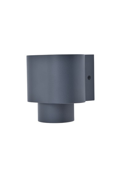 Lutec 6604001118 Cypres LED Nástěnné venkovní světlo | Šedá | 7W