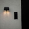 Lutec 6604003118 Cypres LED Nástěnné venkovní světlo | Šedá | 2x7W