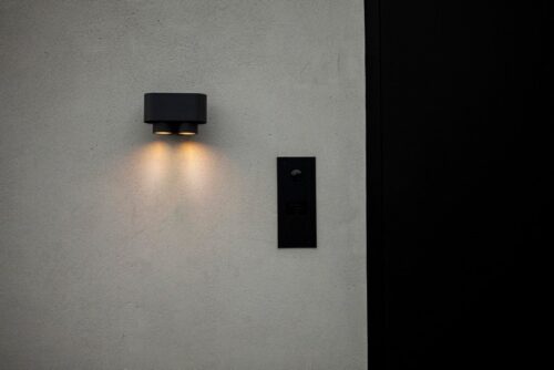 Lutec 6604003118 Cypres LED Nástěnné venkovní světlo | Šedá | 2x7W