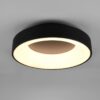 Trio 671210132 Girona LED Přisazené stropní svítidlo | Teplá bílá | Černá | 27W