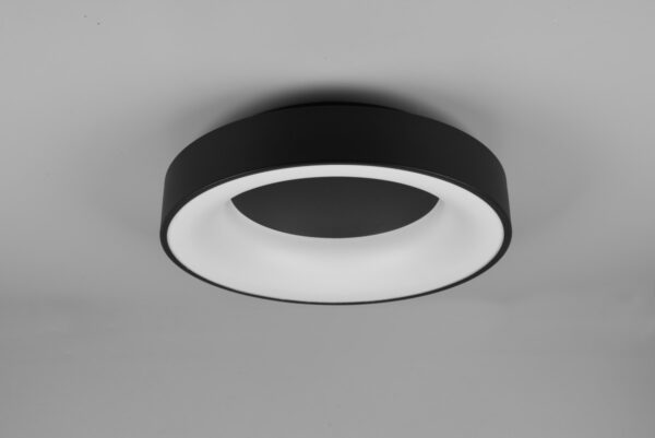 Trio 671210132 Girona LED Přisazené stropní svítidlo | Teplá bílá | Černá | 27W