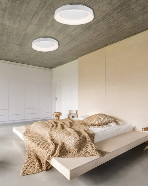 Trio 671290131 Girona LED Přisazené stropní svítidlo | Variabilní | Bílá | 48W
