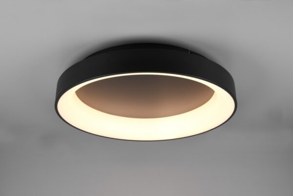 Trio 671290132 Girona LED Přisazené stropní svítidlo | Variabilní | Černá | 48W