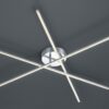 Trio 671610307 Tiriac LED stropní svítidlo | Teplá bílá | 3x8W | Kov | Nikl