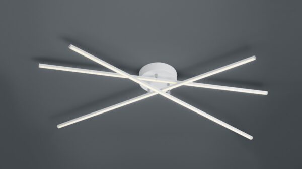 Trio 671610331 Tiriac LED stropní svítidlo | Teplá bílá | 3x8W | Bílá