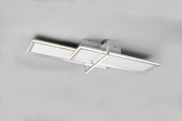 Trio 672110505 Charleston LED Přisazené stropní svítidlo | Teplá bílá | Kov | 21W