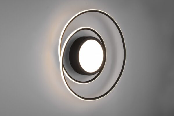 Trio 672310232 Yava LED stropní svítidlo | Variabilní | Černá | 56W