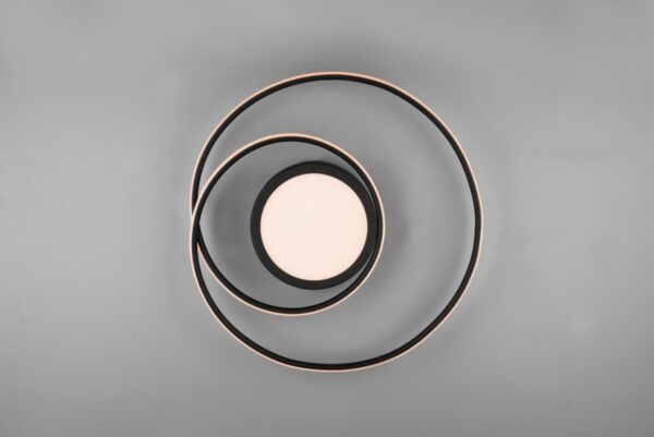 Trio 672310232 Yava LED stropní svítidlo | Variabilní | Černá | 56W