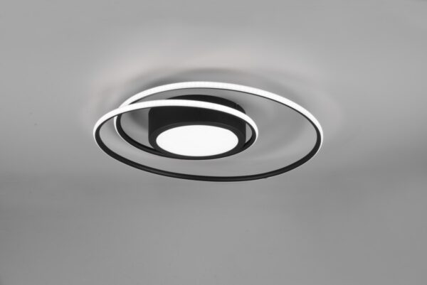 Trio 672310232 Yava LED stropní svítidlo | Variabilní | Černá | 56W