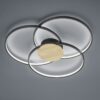 Trio 673210332 Sedona LED stropní svítidlo | Teplá bílá | 40=3600lmW | Černá